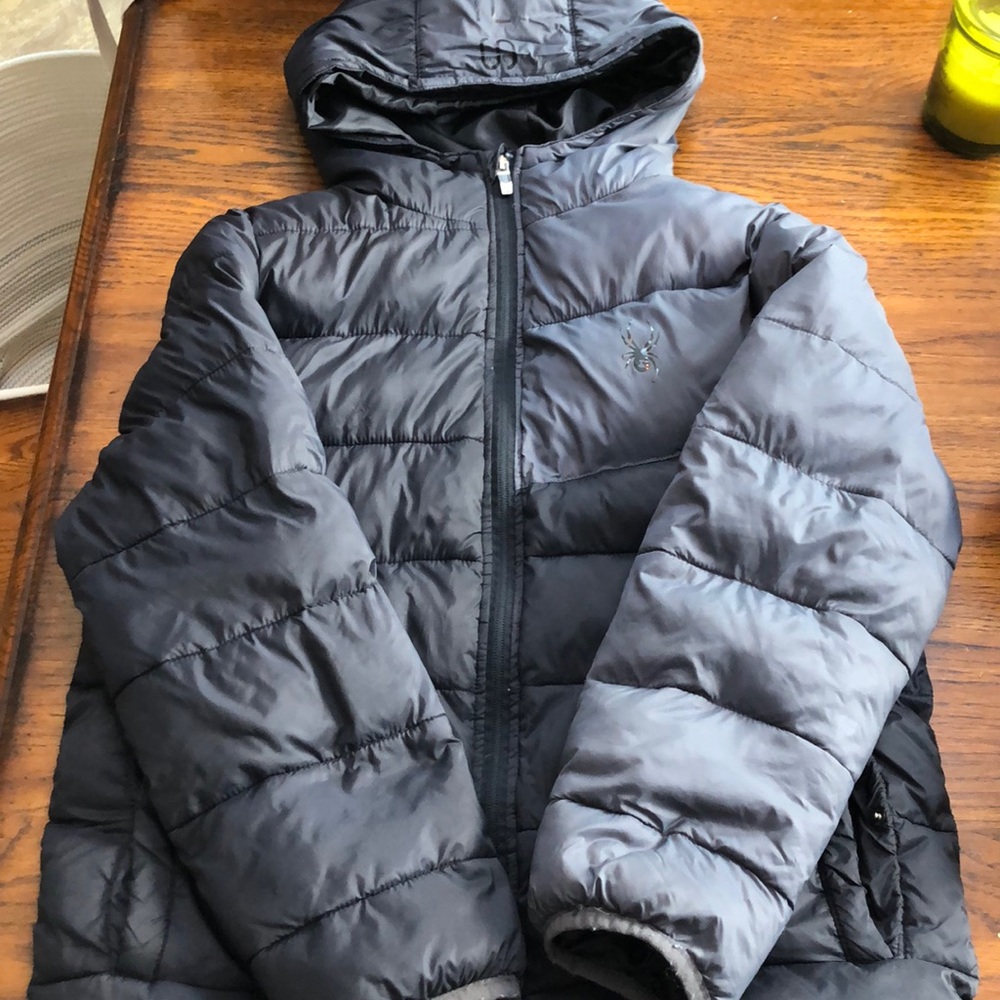 Spider boys winter coat